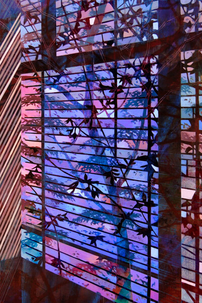 Todd Lanam, Bedroom Window, (2014), oil on canvas, 30 x 22 inches.