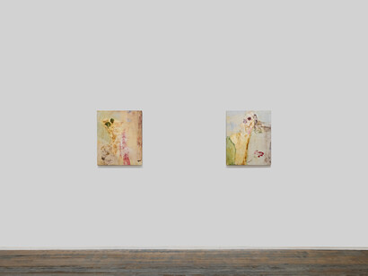 Bill Jensen, A room of wisdom, exhibition view. Courtesy of Amanita