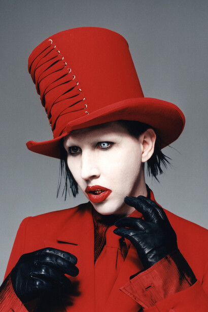 Marlyn Manson, vestido por Stephen Jones