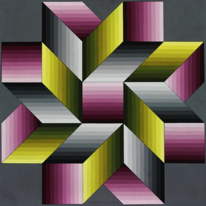 Victor Vasarely. Courtesy of Museo Thyssen-Bornemisza