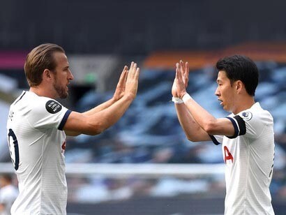 Harry Kane y Son Heung-min igualaron el récord de la Premier League de más combinaciones de goles en una sola temporada