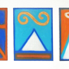 Symbols, Totems & Ciphers. Courtesy of The Painting Center