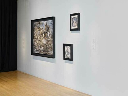 Kambui Olujimi, North star, exhibition view. Courtesy of San Jose Museum of Art