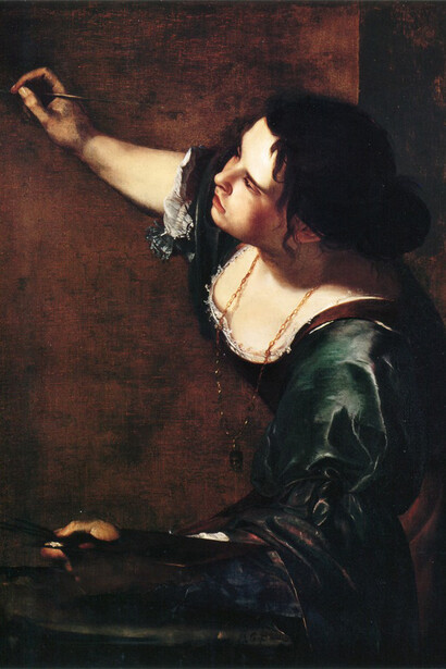 Artemisia Gentileschi - Autoritratto