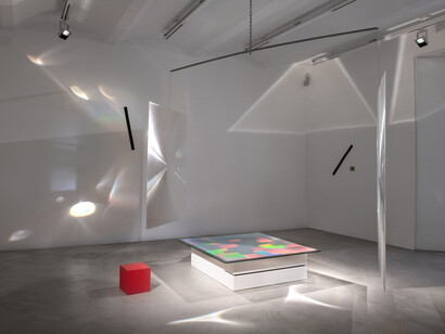 Dieter Jung, Life of colors, ausstellungsansicht. Mit freundlicher genehmigung der Galerie Kornfeld