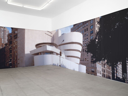 Eliza Douglas, Guggenheim, exhibition view. Courtesy of Overduin & Co. Gallery