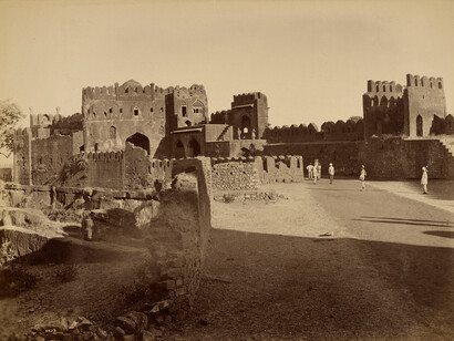 Lala Deen Dayal, Fort de Beder, 1889