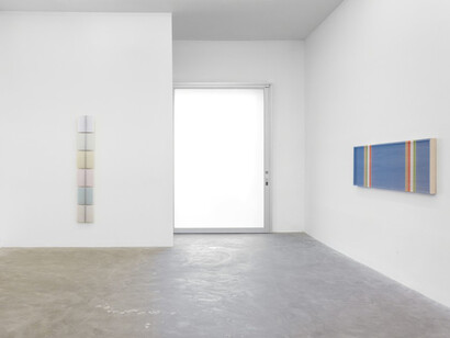 Brian Wills, Exhibition view. Courtesy of Praz-Delavallade
