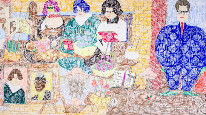 Alfred McMoore, Untitled. Courtesy of Akron Art Museum