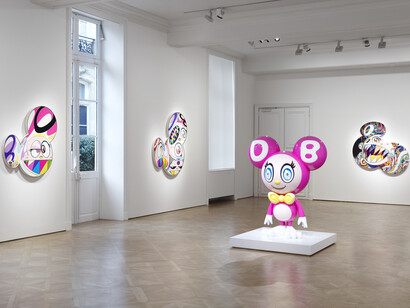 View of the exhibition Baka at Perrotin Paris. Photo: Claire Dorn
©2019 Takashi Murakami/Kaikai Kiki Co., Ltd. All Rights Reserved. Courtesy Perrotin