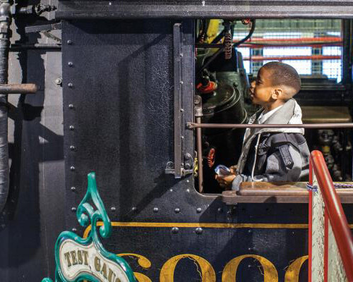 The Train Factory. Courtesy of The Franklin Institute