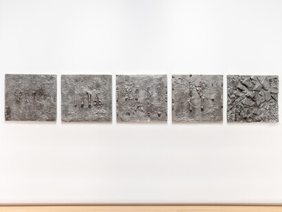 Jim Dine, Three Ships, exhibition view, photo ©️ Charles Roussel. Courtesy of Templon, NYC