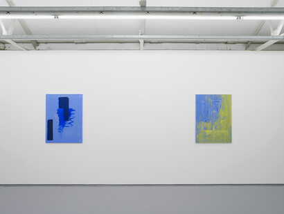 Michael Krebber, exhibition view, first floor gallery, Maureen Paley, London, 2015 © Michael Krebber, courtesy Maureen Paley, London
