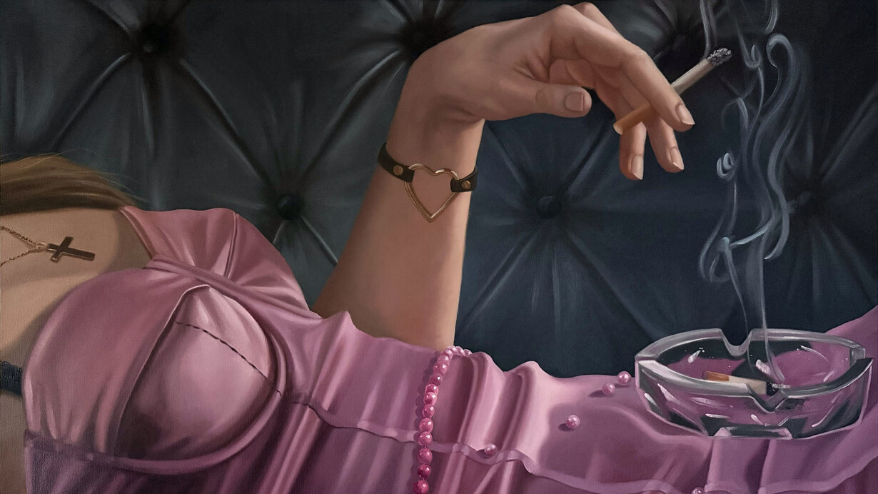 Kelli Vance, Guilty on the other side (detail), 2026. Courtesy of Cris Worley Fine Arts