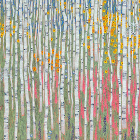David Grossmann, Continuations, summer (detail). Courtesy of Altamira Fine Art