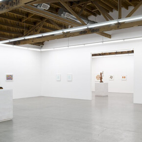 Linda Vallejo, select works, 1969 - 2024, exhibition view. Courtesy of parrasch heijnen gallery