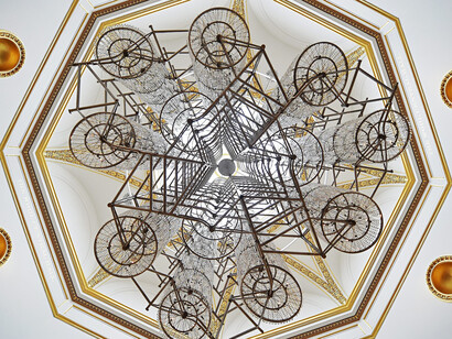 The Bicycle Chandelier