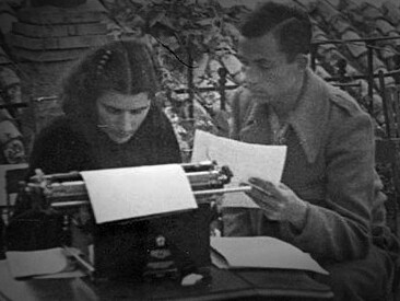 Josefina Manresa y Miguel Hernández en Jaén