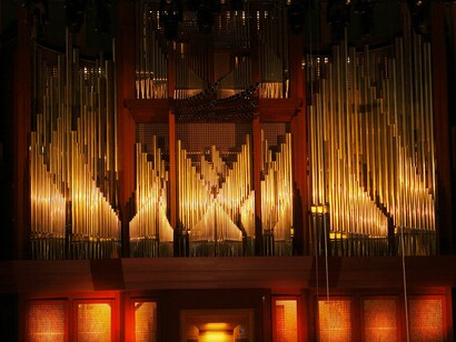 Gigantic Pipe Organ © Shenzhen Concert Hall