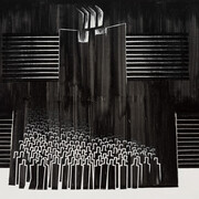 Agustín Ibarrola, Untitled, c.1977. Courtesy of Museo de Bellas Artes de Bilbao