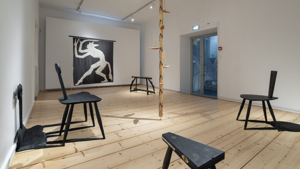 Garbage Kids, Shadow objects, exhibition view. Courtesy of Estonian Museum of Applied Art and Design