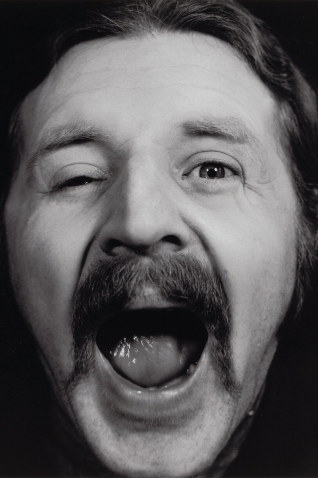 George Maciunas. Portrait of Milan Knizak. 1967. Gelatin silver print. The Gilbert and Lila Silverman Fluxus Collection Gift