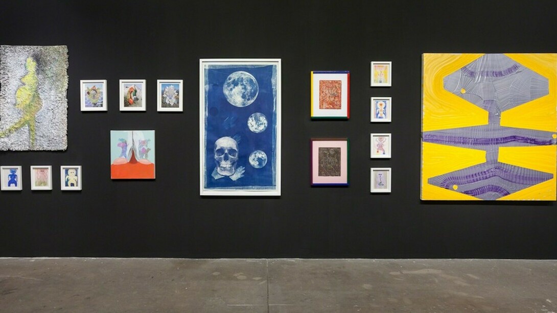 Visible and Permanent, Exhibition view. Courtesy of Carrie Secrist Gallery