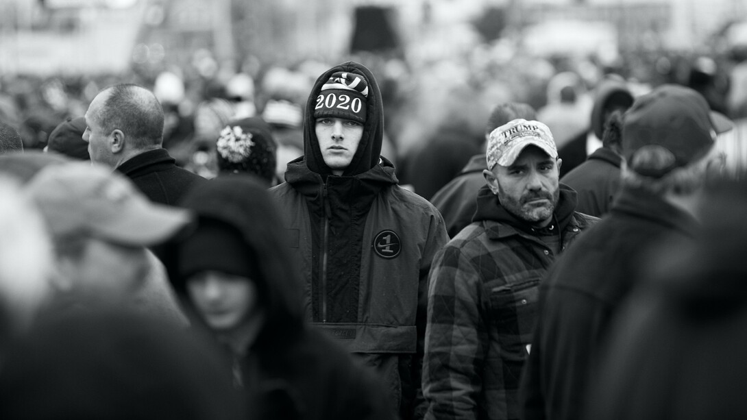Trump tem uma base social de milhões de norte-americanos e, entre os mais fiéis, grupos de supremacistas brancos