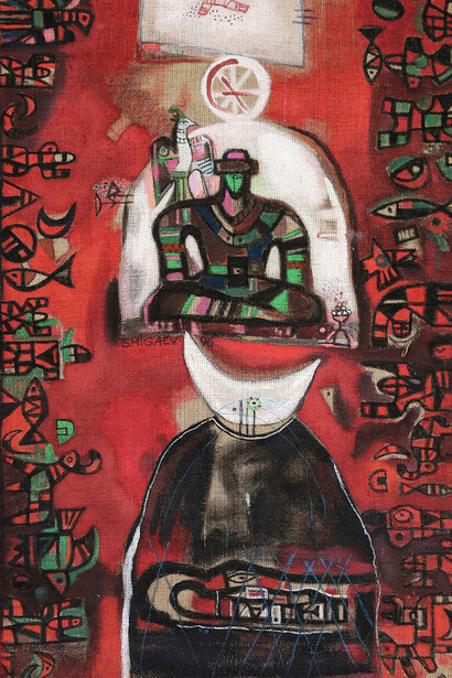 Yuristanbek Shygaev. Courtesy of Andakulova Gallery