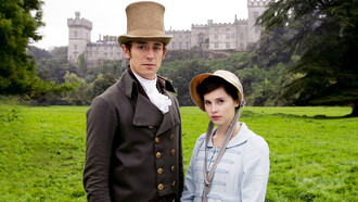 Fotograma de la adaptación cinematográfica de La abadía de Northanger