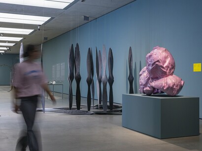 Sylvie Fleury, exhibition view. Courtesy of Museum der Moderne