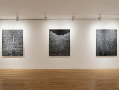 Mary Ann Peters, the edge becomes the center, exhibition view. Courtesy Frye Art Museum