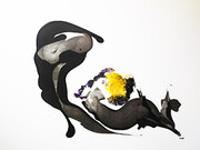 "Voluptas" de Rolando Faba, 2022. Acrílico sobre tela