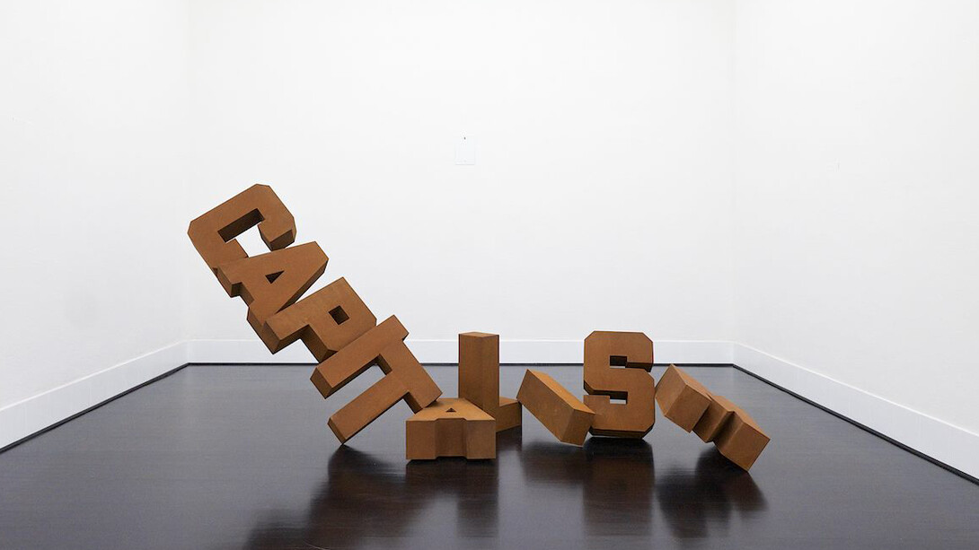 Falling Capitalism, exhibition view