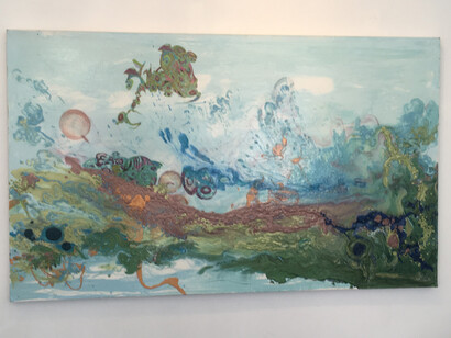 Various artists, Female abstractionists 2, exhibition view. Courtesy of Elisa Contemporary Art Gallery