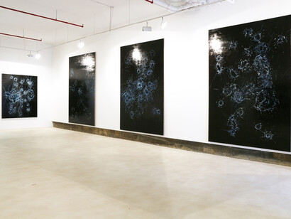 Installation view of Zhao Zhao Constellations