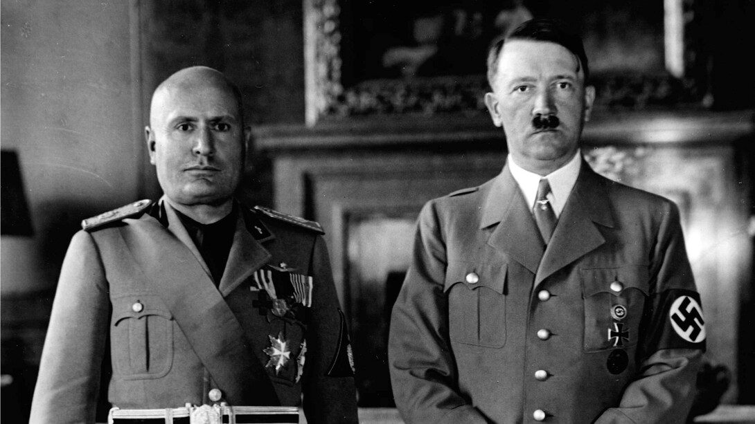 Benito Mussolini and Adolf Hitler are the fascist leaders of their time