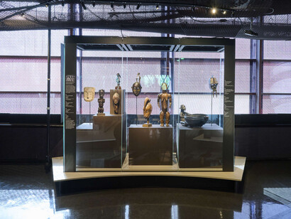 1913-1923: el espíritu de la época, vista de exhibición. Cortesía del Musée du Quai Branly