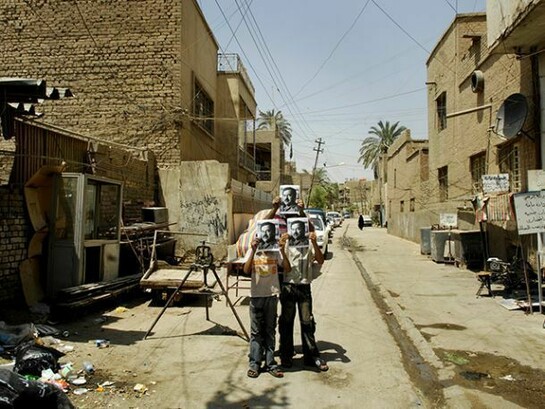 Jamal Penjweny, Saddam is Here, 2009-2010, photograph, size variable, courtesy of the artist and RUYA Foundation