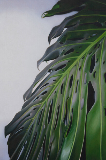Marcel Vidal, Monstera IV (detail), 2025. Courtesy of Kerlin Gallery
