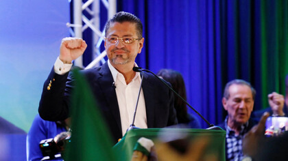 Rodrigo Chaves, presidente electo de la República de Costa Rica