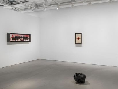Louise Bourgeois, Soft landscape, exhibition view. Courtesy of Hauser & Wirth Gallery