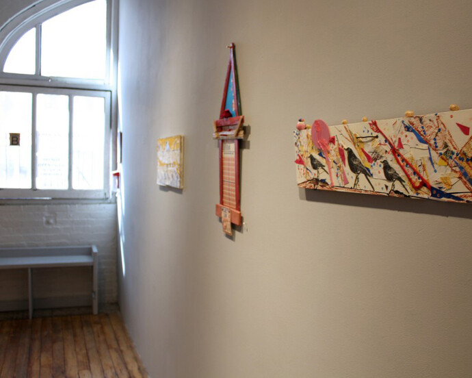 On the Wall, Exhibition view. Courtesy of Carter Burden Gallery