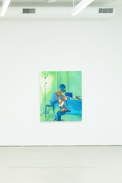 Installation view, Cross Currents, 2023. Courtesy of Micki Meng Gallery