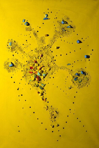 Lucio Fontana - Concetto spaziale, 1956