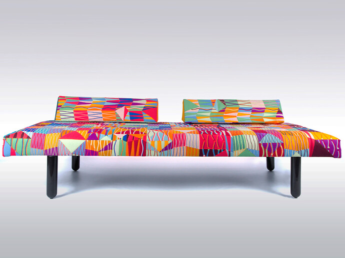 Bethan Laura Wood, Guadalupe Daybed, 2014, Commissioned for the Divina exhibition for Kvadrat at Salone del Mobile Milan, 2014
