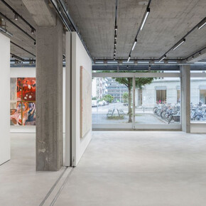 Xie Nanxing, Fugitive figuration. Paintings 1994 - 2026, ausstellungsansicht. Mit freundlicher genehmigung der Galerie Urs Meile