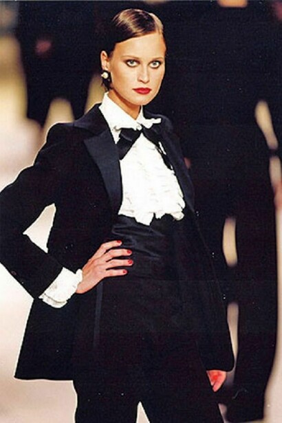 La donna androgina di Yves Saint Laurent