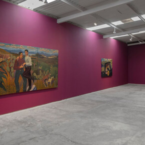 Ángel Cammen, Salaverna, exhibition view. Courtesy of OMR Gallery