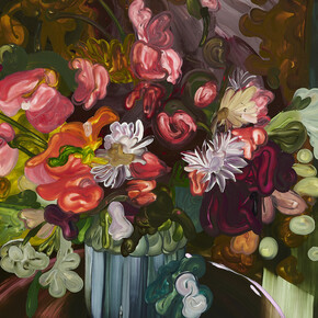 Clare Woods, The victory garden, 2025. Courtesy of Stephen Friedman Gallery